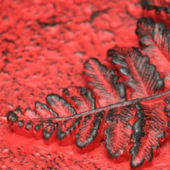 Термостойкая краска эмаль CERTA (Церта), цв. ярко красный, до 400 °C (фасовка 25 кг.)